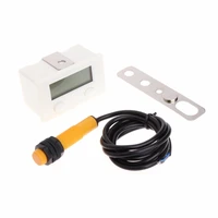 ootdty 1 set lcd 5 digit digital electronic counter punch magnetic induction proximity switch reciprocating rotary counter new