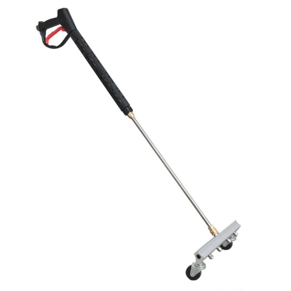 Stainless Steel High Pressure Car Washing Tool Cleaning Car Chassis Water Spray Ground Clean Tools with 4 Nozzles