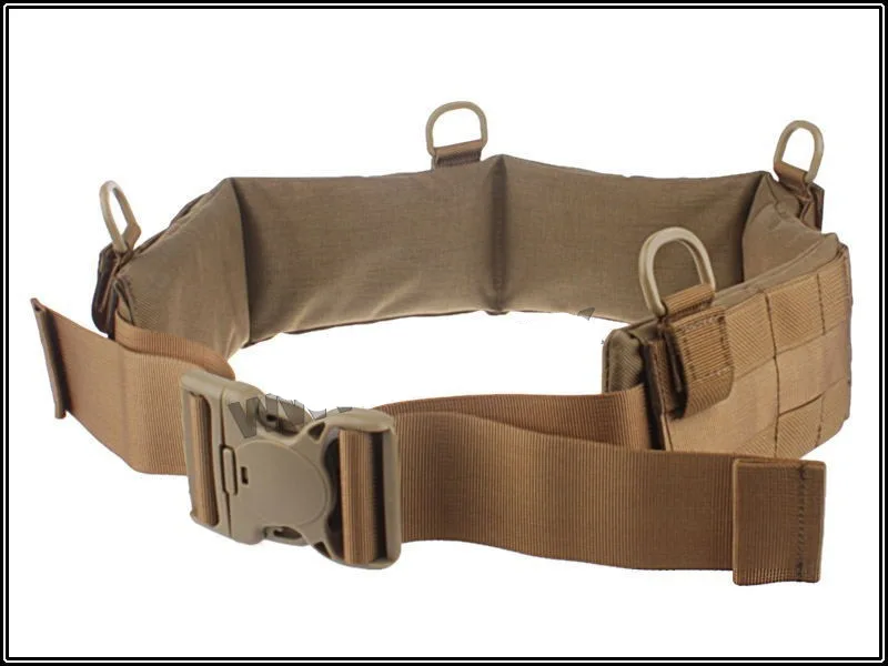 Ремень EMERSON MOLLE мужской спортивный брезентовый пояс в стиле милитари с подкладкой