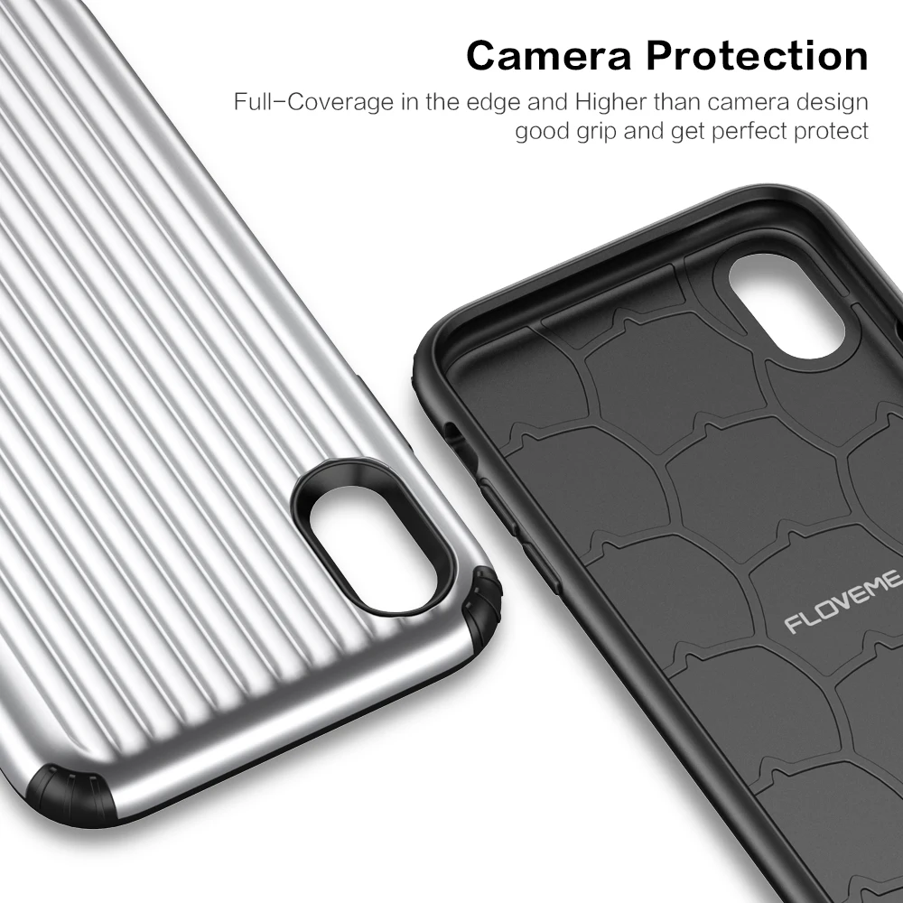Case For iPhone XS MAX Luxury Travel Super Protect Shockproof Cover X Coque |