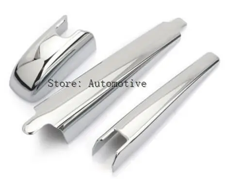 Подходит для Toyota RAV4 2013 2014 2015 2016 2017 Chrome Защита от солнца на заднее стекло