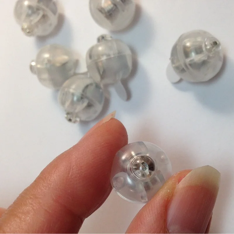 500 шт./лот круглые мини шариковые лампы белые светодиодные огни для рождества дня