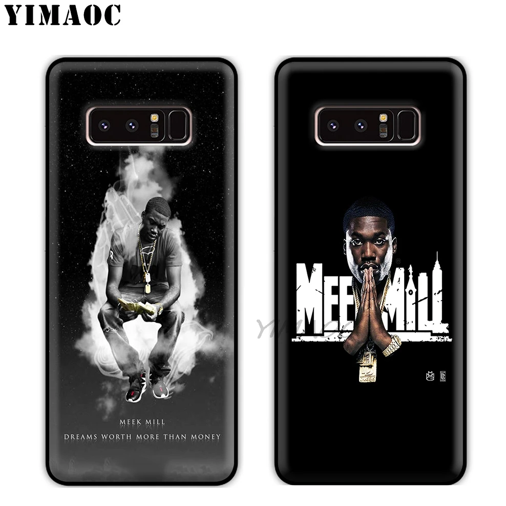 YIMAOC Meek Mill Рэппер Мягкий ТПУ силиконовый чехол для Samsung Galaxy S10 S10e S9 S8 Plus S7 S6 Edge &amp J6 |