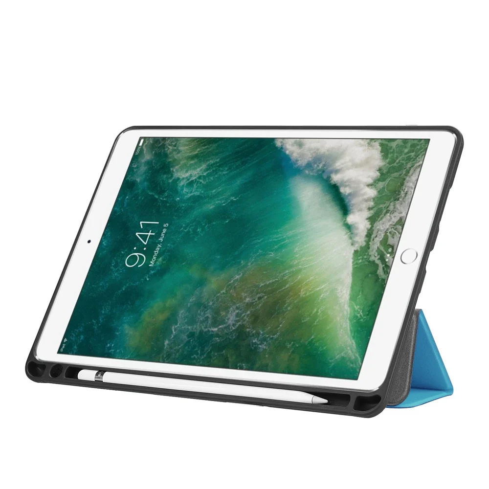 Для нового планшета iPad Air 3 2019 дюйма трехскладная подставка умный чехол премиум