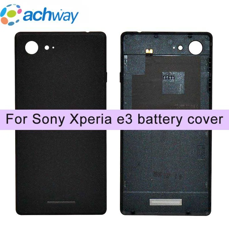 Задняя крышка аккумулятора для Sony Xperia E3 Новая задняя E4 E5 D2203 D2206 NFC корпус D2243