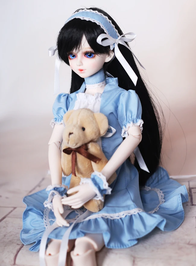 Одежда для куклы BJD/SD/синее платье масштаба 1/4 1/3 аксессуары одежды Bjd|doll clothes|sd doll