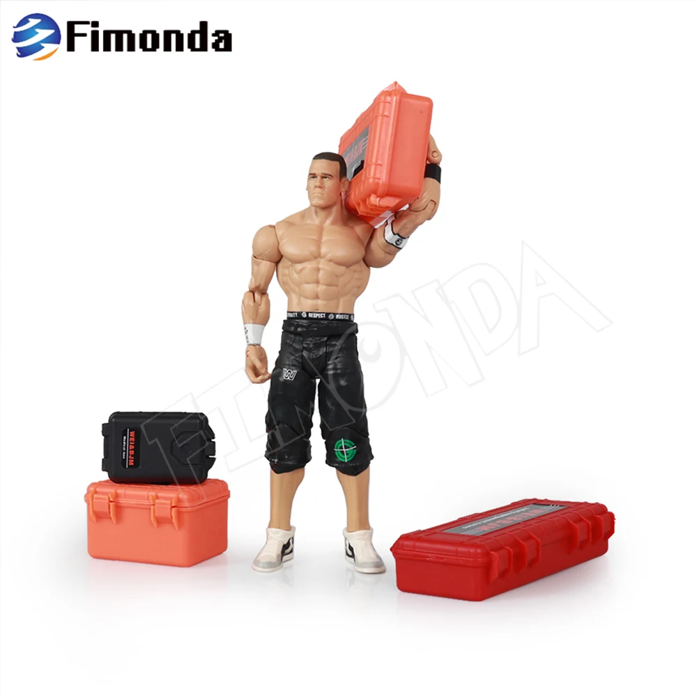 3 шт. пластиковый миниатюрный чемодан ящик для хранения багажника 1/10 RC Crawler Car Traxxas