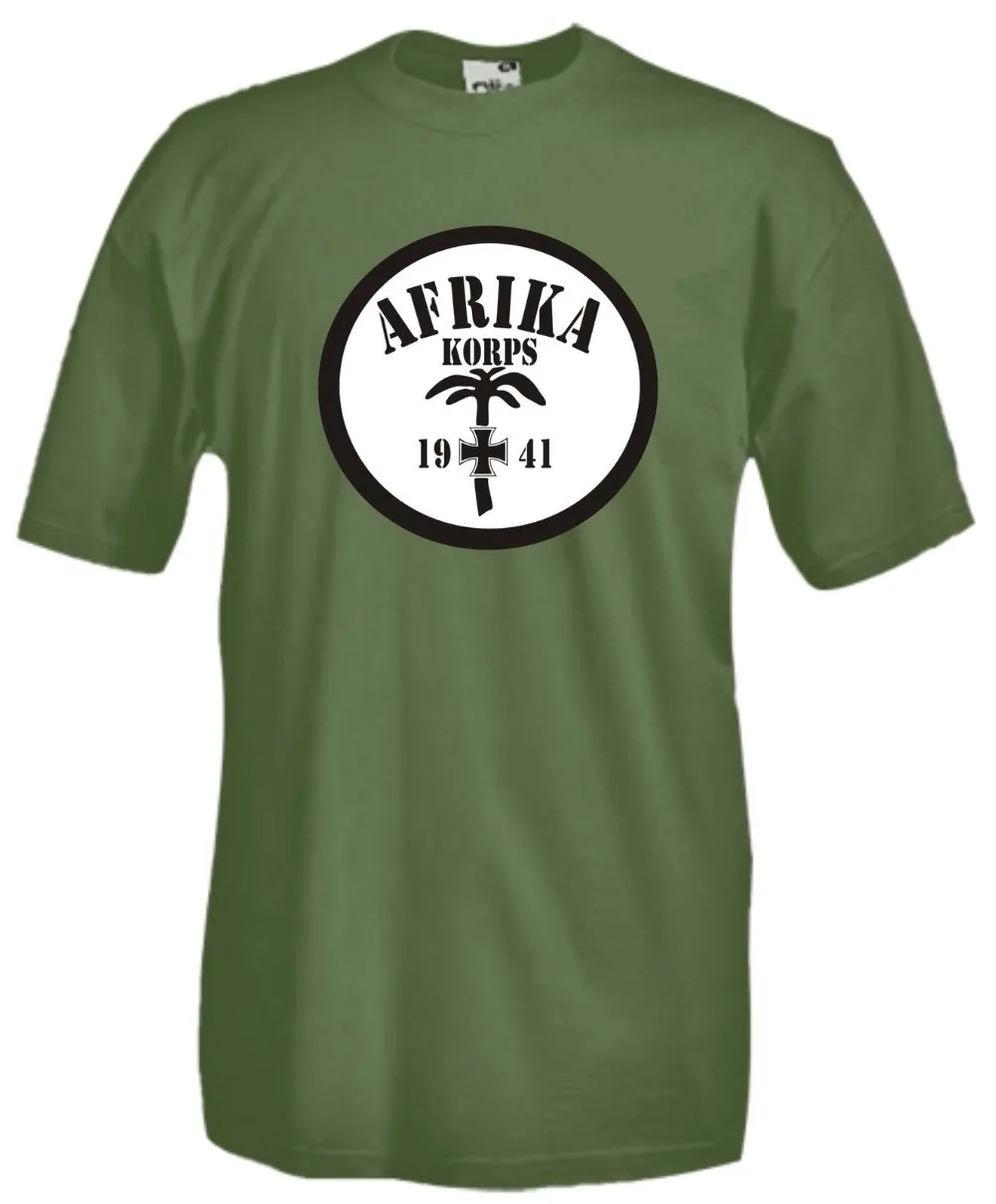 Новинка 2019 Высококачественная Футболка Maglia Afrika Korps MT48 Deutsches Army DAK летняя футболка |