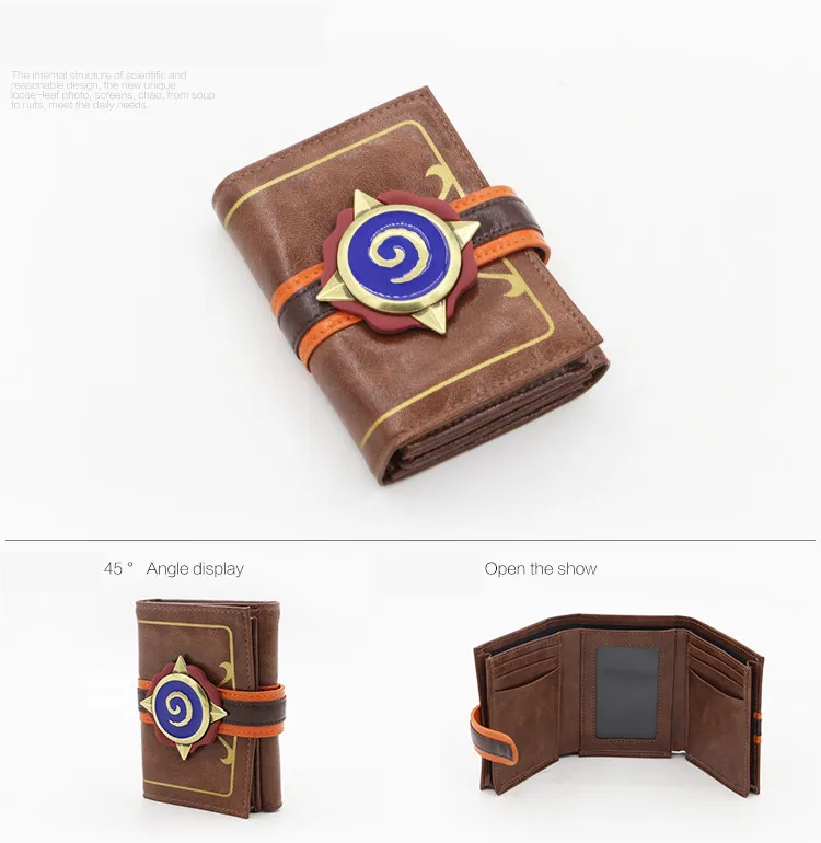 MSMO тисненая кожа Hearthstone Heroes of Warcraft карта кошелек посылка подарок