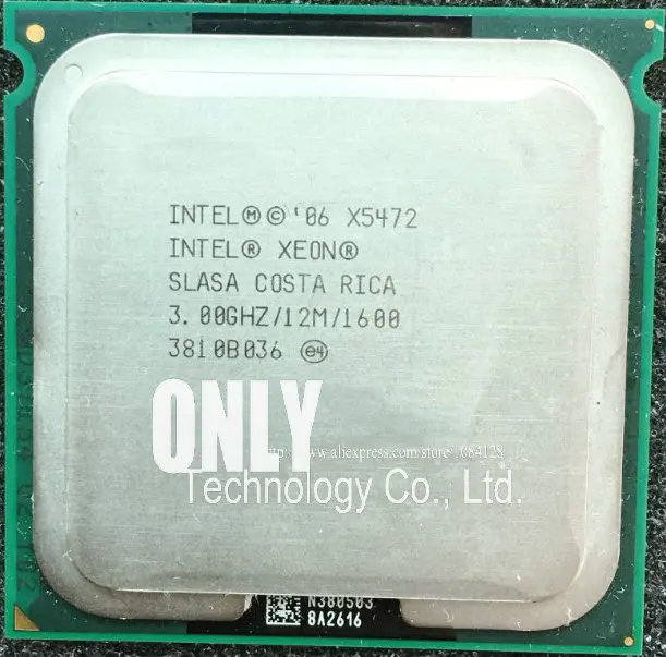 Процессор Intel Xeon X5472 3 0 ГГц/12 МБ/1333 похож на процессор LGA771 Core 2 Quad Q9650 работает