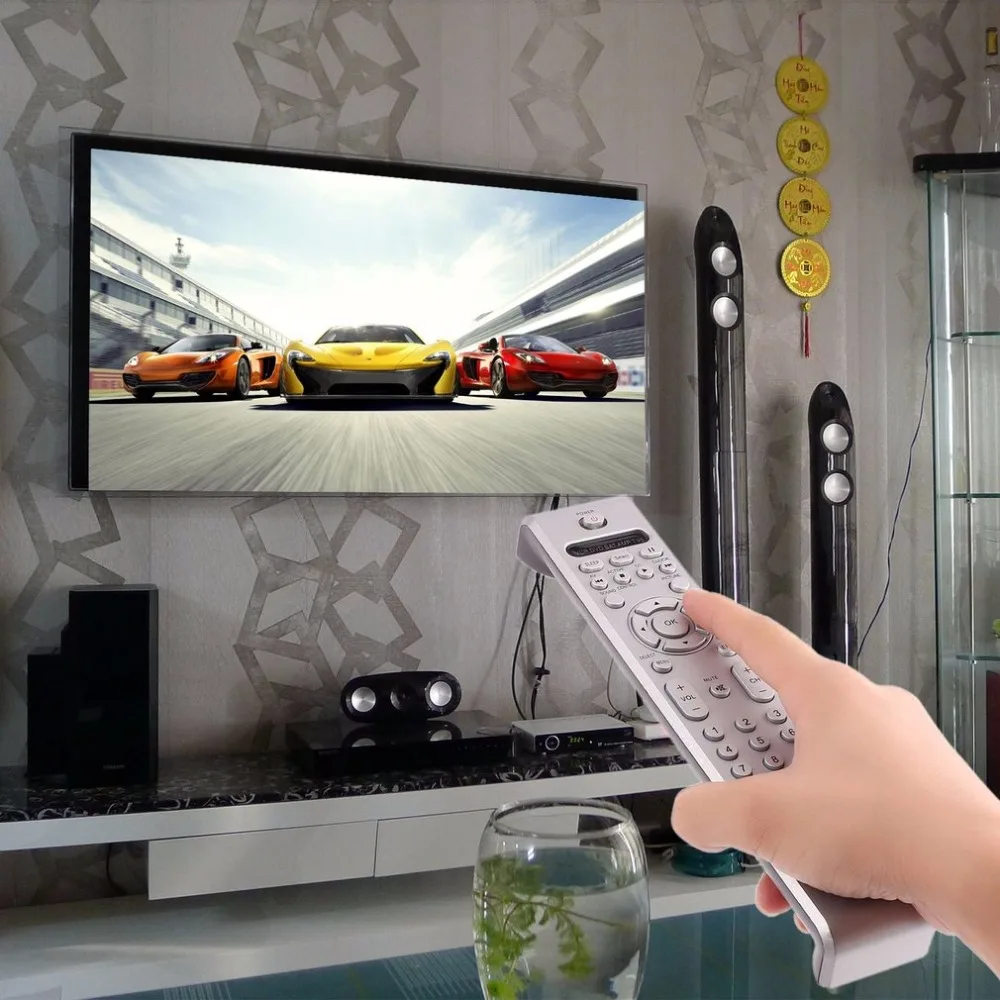 Универсальный Смарт-пульт дистанционного управления для Philips tv/DVD/AUX/VCR RC4350/01B RC4401 мульти-устройство телевизионного управления