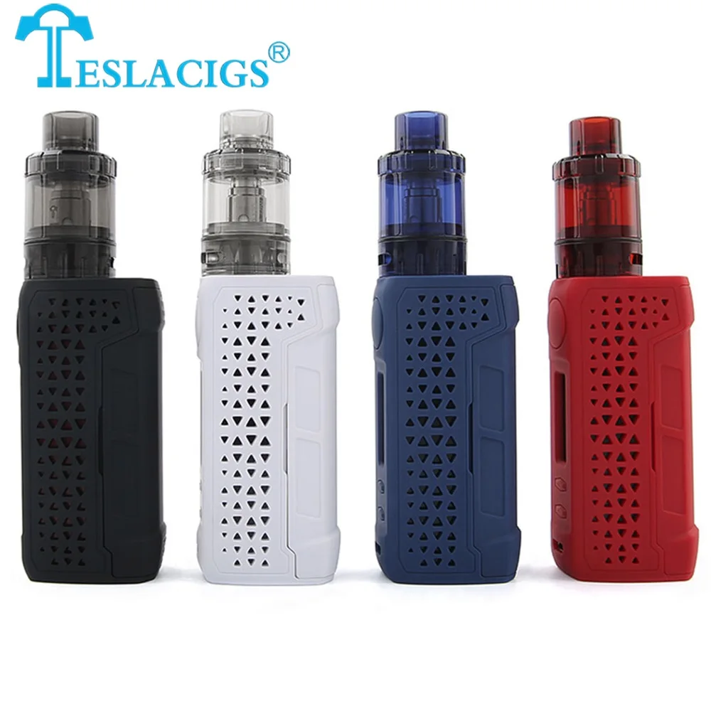 Новое поступление Tesla WYE II 86W TC Kit wi/4 мл цитрин 24 бак электронная сигарета vaping vs Punk 86