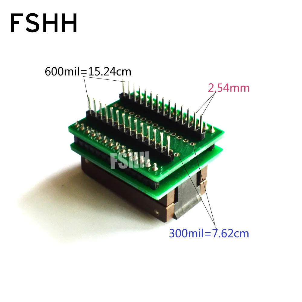 Универсальный программатор-адаптер SOP28 SOIC28 FP28 1 27 мм | Компьютеры и офис