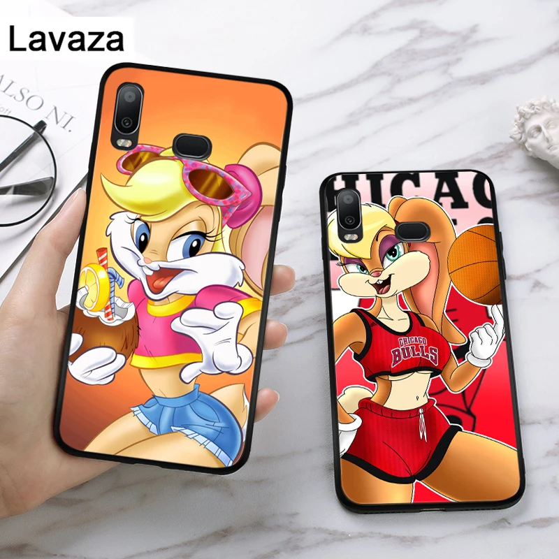Lola Банни силиконовый чехол для Samsung A2 Core A3 A5 A6 плюс A7 A8 A9 A10 A30 A50 A60 A70 A10S A30S A50S