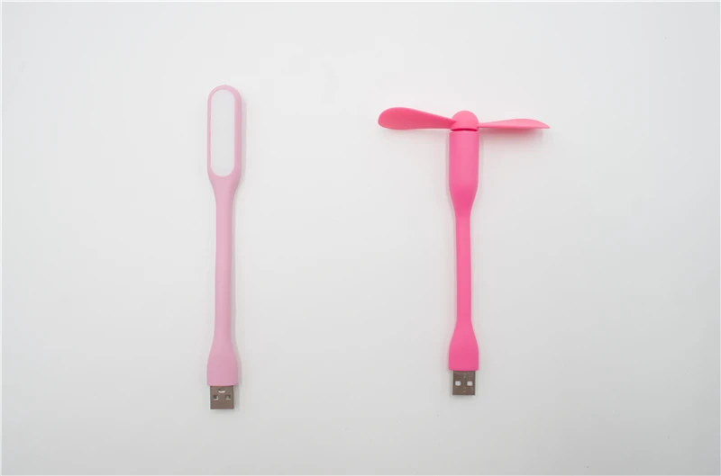 Креативный USB вентилятор гибкий портативный мини-вентилятор и USB светодиодный светильник лампа для банка питания и ноутбука и компьютера Настольный летний гаджет USB гаджет крутой мини 2 в 1 USB вентилятор портативны