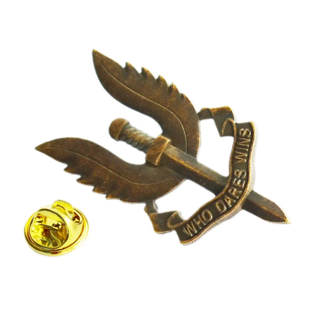 WW2 UK британская особая авиаслужба SAS Who Dares Wins сувенирная медаль значок 50022|medal|medal ww2