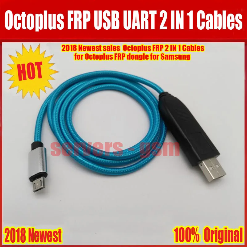 Новейший кабель Octoplus FRP USB UART 2 в 1 (micro + type c ) EFT для Dongle samsung|Детали устройств связи| |