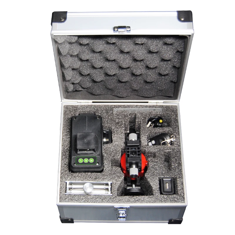 

Laser Level 16 lines green line 3D Self-Leveling 360 Horizontal And Vertical Super Powerful Laser level green Beam laser level