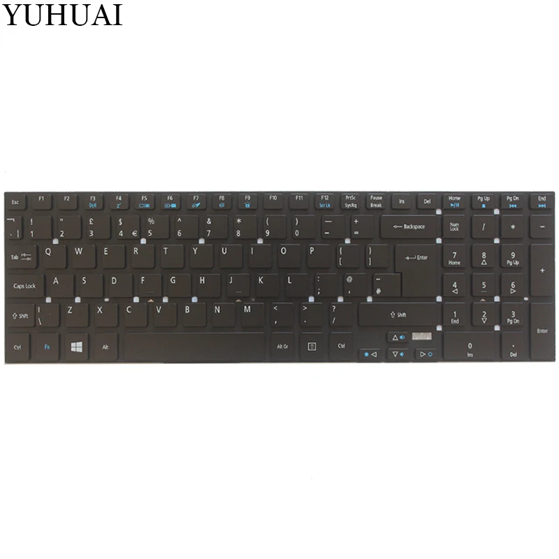 Новая клавиатура для компьютера c английской раскладкой для acer Aspire V17 Nitro VN7-791 VN7-791G подсветка Британская клавиатура