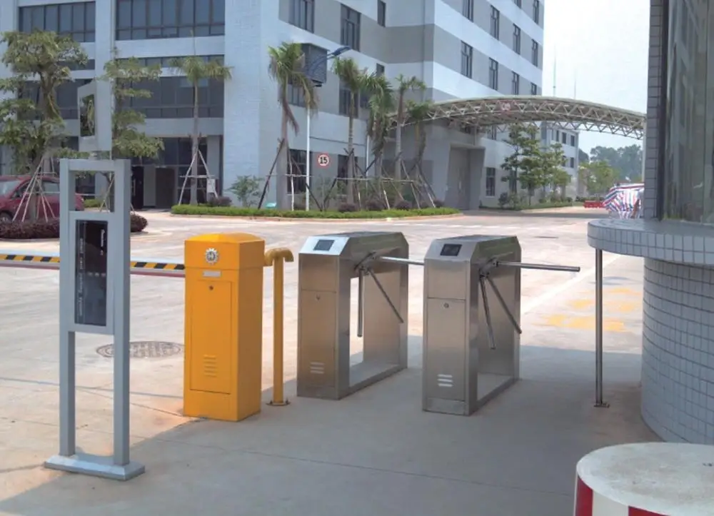 2 компл./лот Полуавтомат Мост турникет штатив из нержавеющей стали с RFID системы и