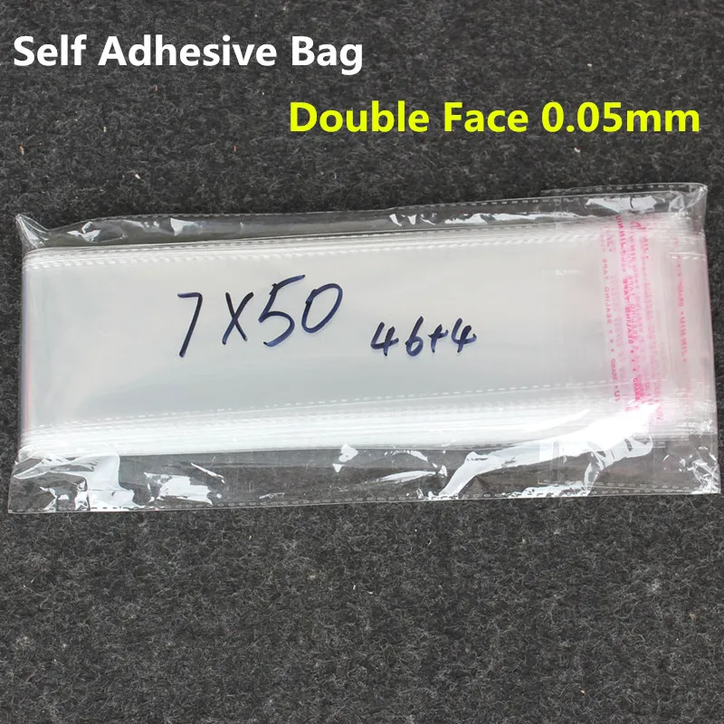 Самоклеящиеся пакеты для ювелирных изделий 7 х50 см х46 + 4 200 шт.|bag projector|bag 3dbag straw |