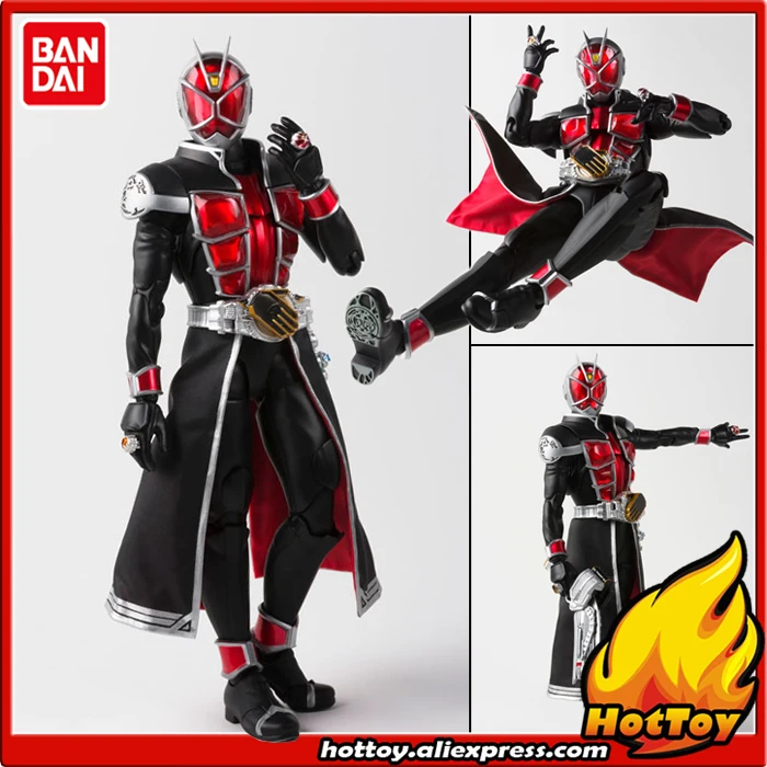 Оригинальный BANDAI spirches Tamashii NACES S. H. Figuarts shf Action Figure Kamen Rider Wizard стиль пламени &quotKamen