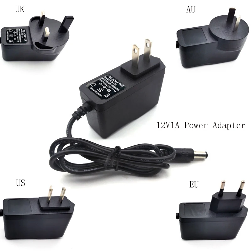 Адаптер питания DC12V1A/2A 5V2A для Светодиодный ных лент|Адаптеры AC/DC| |