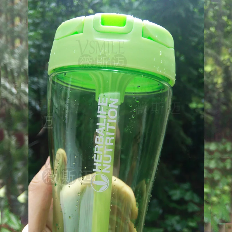 500 мл синий фиолетовый пояс для похудения Herbalife питание Спортивная соломенная