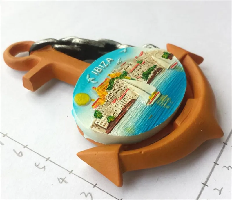 Ibiza Испания магнит на холодильник родной город ципанов туристический сувенир
