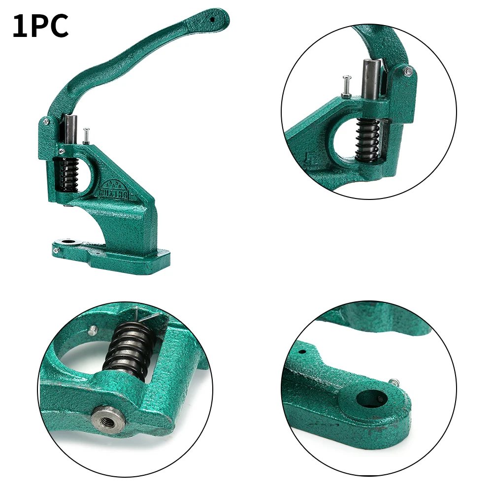 Shutter Button Durable Multifunctional Home Manual Metal Stud Craft Eyelet Installation Tool Snap Pressing Machine Fasteners | Дом и сад