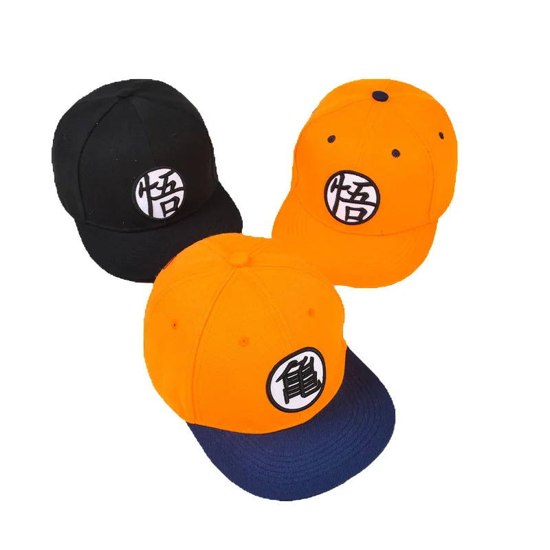 3 стиля высокое качество косплей Жемчуг дракона Z шляпа Гоку Snapback плоские хип хоп