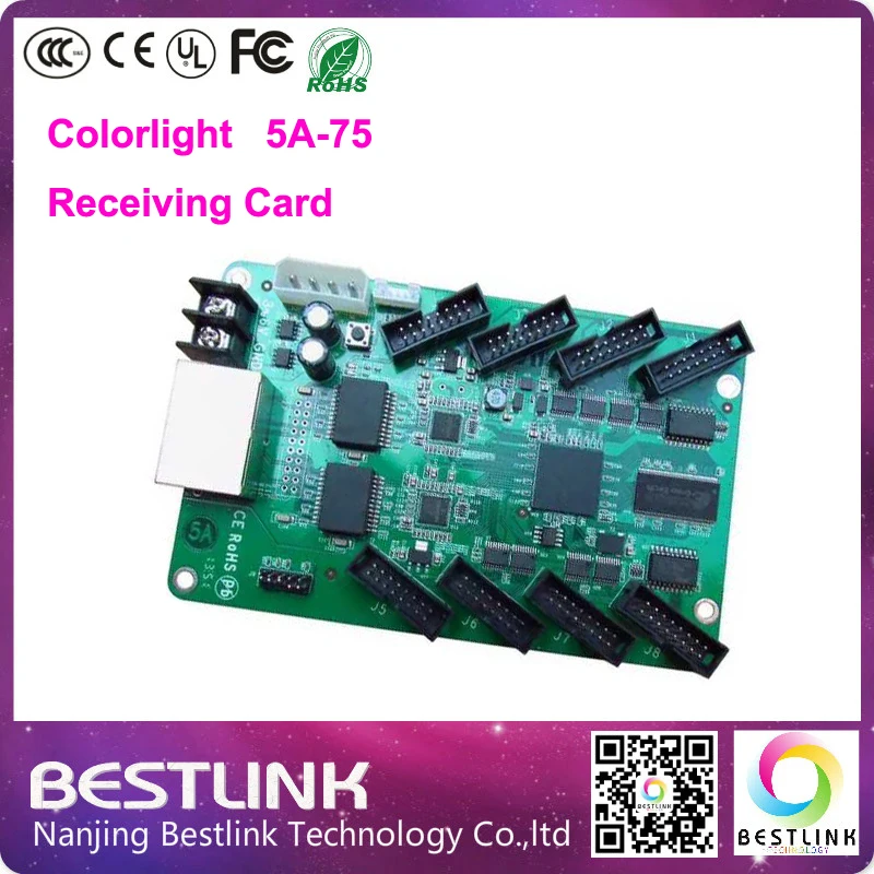 led control card Colorlight controller 5A-75 syschronous receiving for p6 p8 p10 p12 p16 p20 display screen | Электронные