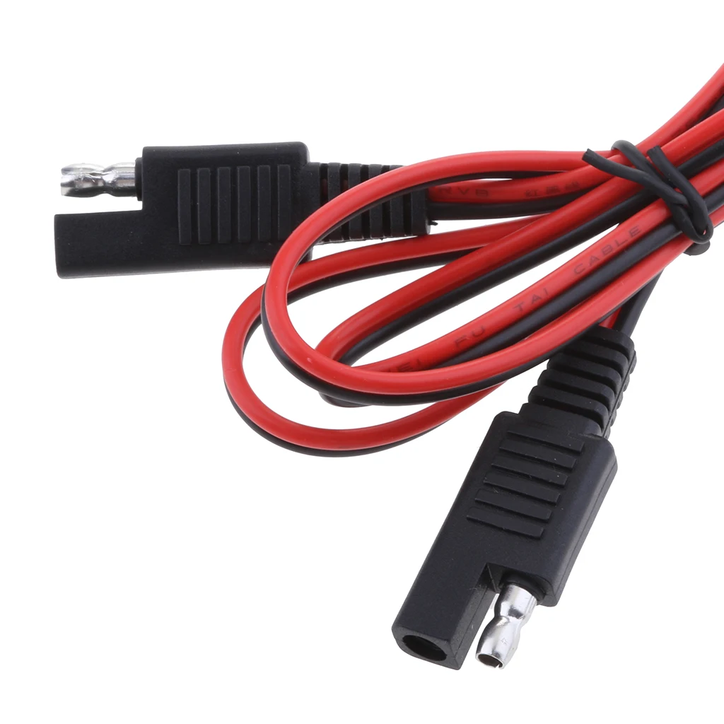 Новинка 2019 универсальные адаптеры расширения SAE Male 18AWG кабели для зарядки