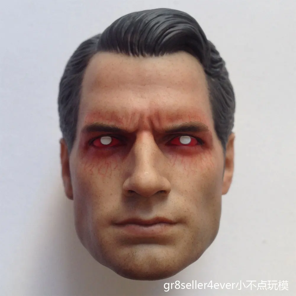 1/6 весы Vein Henry Cavill Бэтмен Супермен 2 головы лепка для тела горячих игрушек|head sculpt|1/6