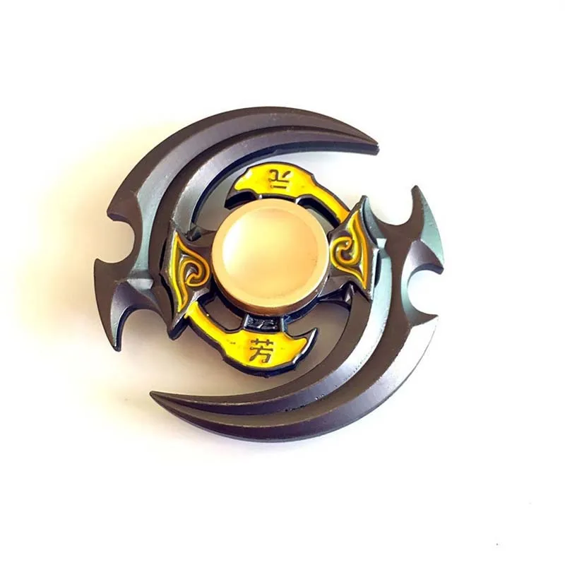 Новый ручной Спиннер с золотой головкой из цинкового сплава металлический