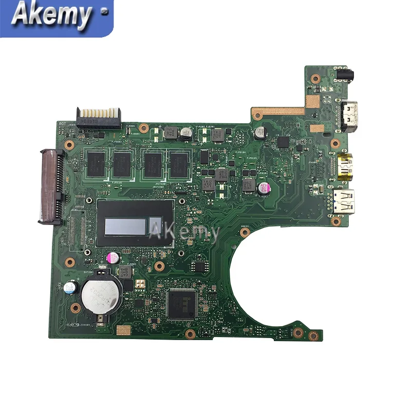 Оригинальный Для ASUS X200LA ноутбук процессор Материнская плата i3 cpu rev2.1 системная 100%