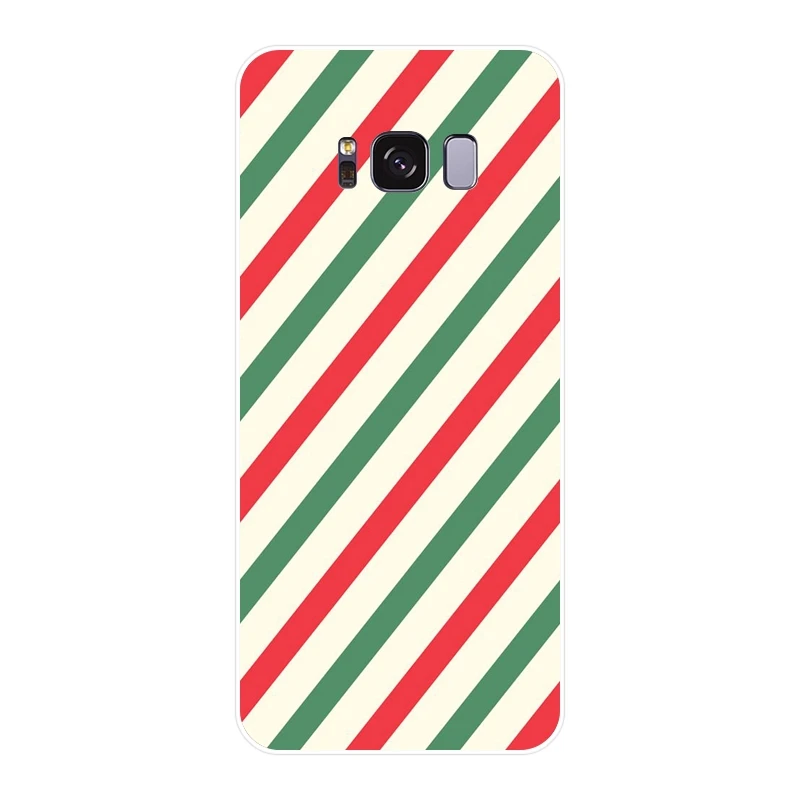 Blue Black Stripes Back Cover For Samsung Galaxy Note 4 5 8 9 Soft Silicone Case S8 S9 Plus S5 S6 S7 Edge Phone | Мобильные телефоны