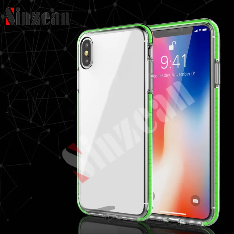 Sinzean 100pcs For Huawei mate 20 lite/mate pro/P20 lite/P20 Pro/P smart/honor play/8X Colorful 2 in 1 Silicone back case | Мобильные