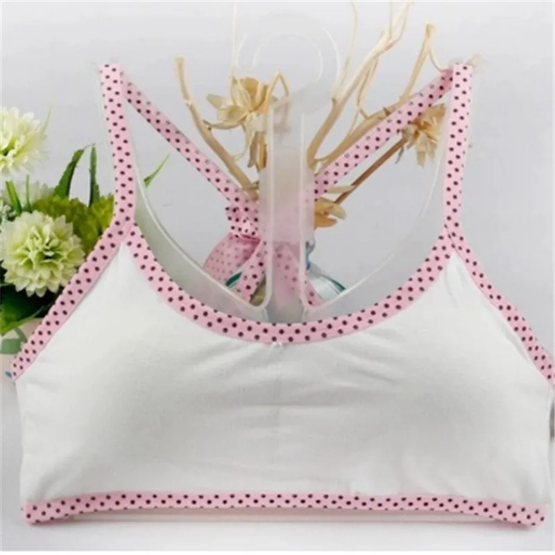 4 шт./лот новый прекрасный бюстгальтер Обувь для девочек Нижнее Бельё жилет