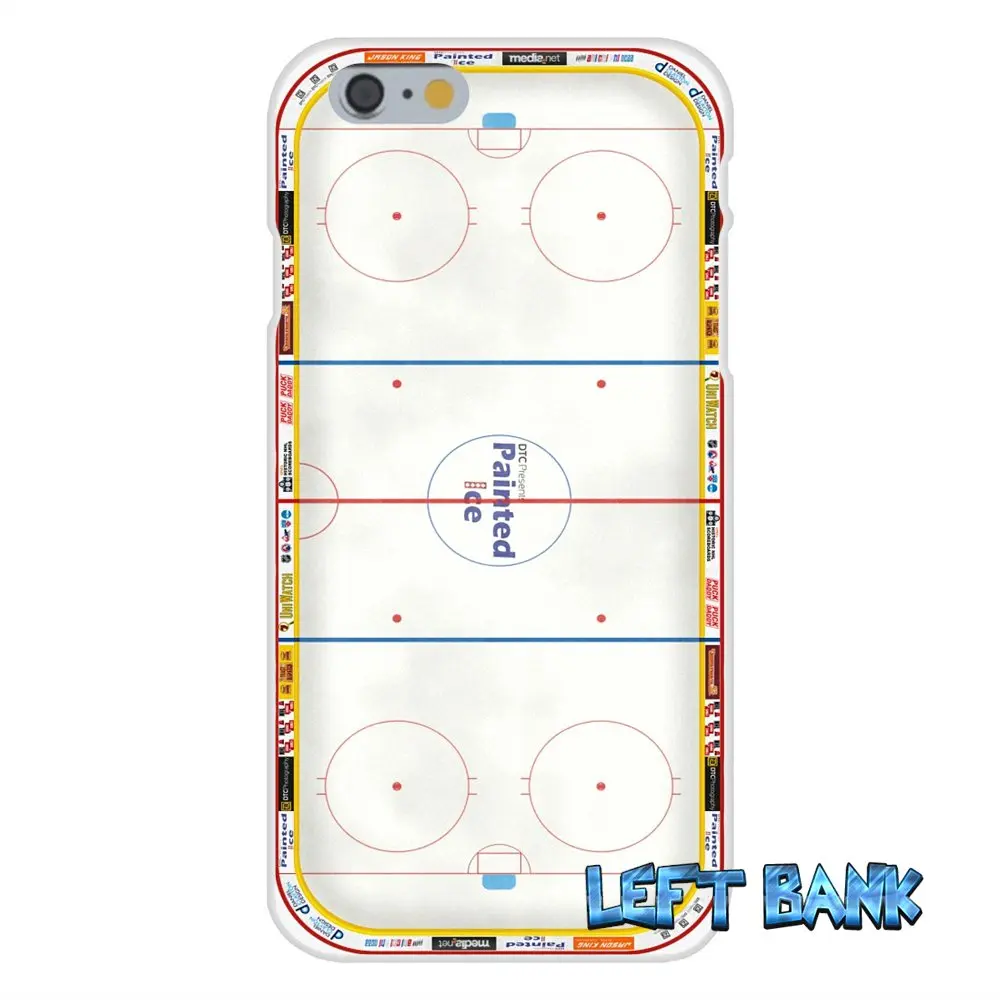 Мягкий Силиконовый ТПУ Прозрачный чехол для хоккейного катка Samsung Galaxy Note 3 4 5 S4 S5