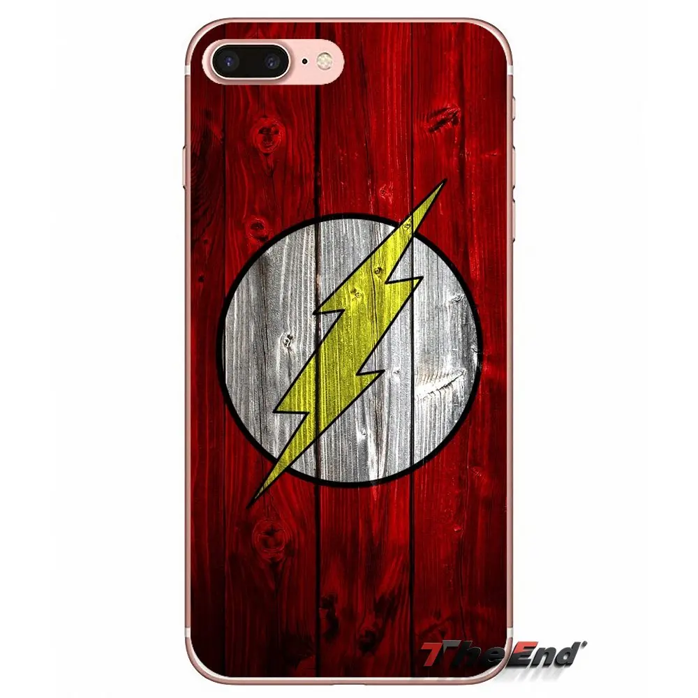 Аксессуары Чехлы для iPhone X 4 4S 5 5S 5C SE 6 6S 7 8 Plus Samsung Galaxy J1 J3 J5 J7 A3 A5 2016 2017 флэш-логотип