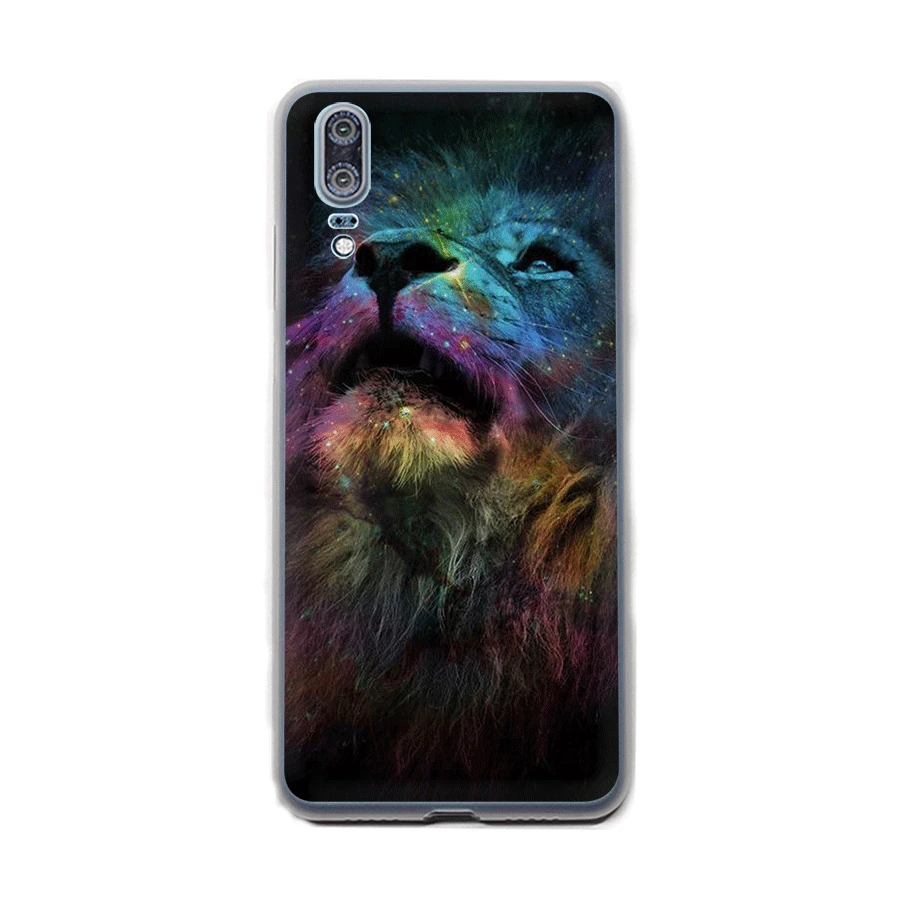 H11 Чехол для телефона Desxz Wolf Tiger Lion для huawei Y5 Y6 Y7 Y9 Nova 2i 3 3i mate 10 20 Pro Lite - Цвет: H11
