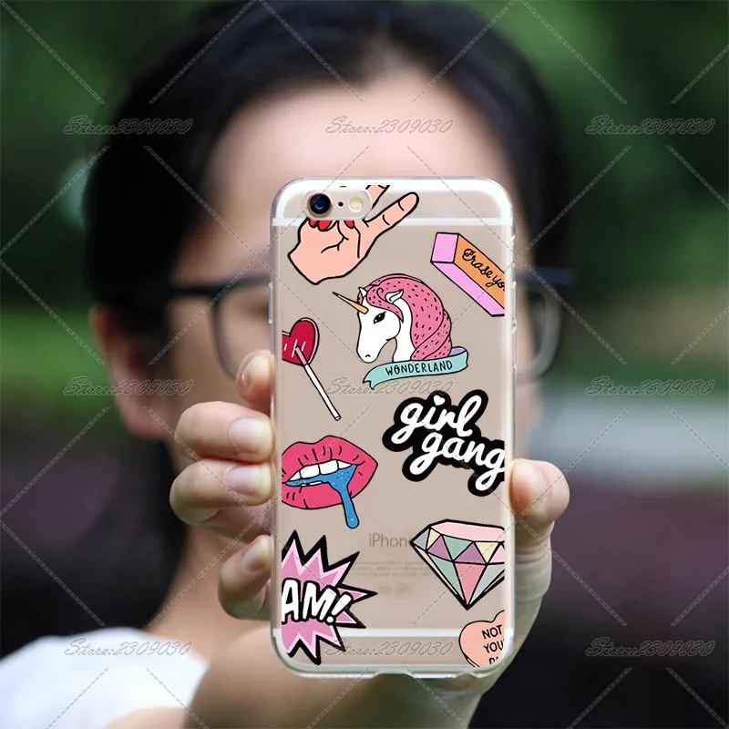 Силиконовый чехол для iPhone XS MAX XR X 6 Plus 6s 5 8 7 Plus|unicorn case|case for iphonecase designer |