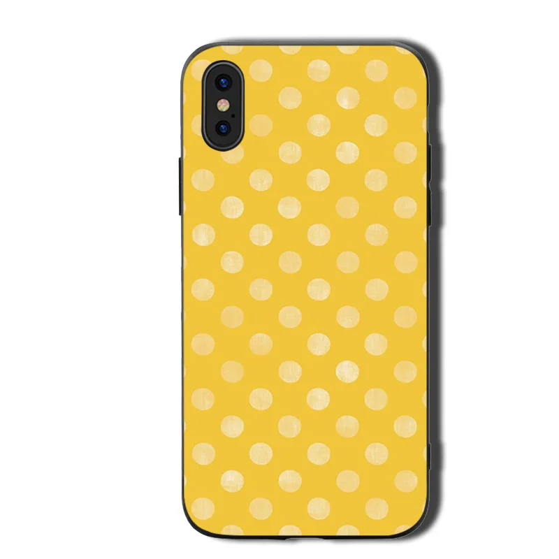 Волнистые цветные чехлы для телефонов Чехол iphone X XR XS MAX 6 6s 7 8 Plus ТПУ покрытие чехла