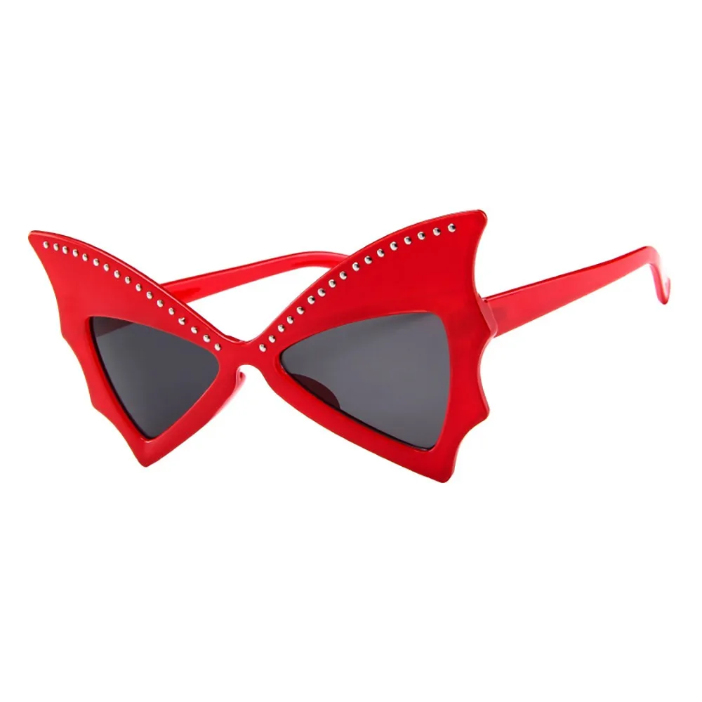Sunglassess, для женщин, унисекс, Ретро стиль, в форме летучей мыши, очки с заклепками, Ретро стиль, очки для девушек, очки для защиты, солнцезащитные очки для женщин