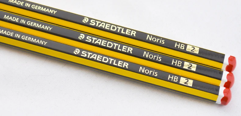 6 шт. Staedtler 120 noris карандаши для рисования и эскизов 2 H HB 2B|pencil knife|pencil drawerpencil clothing |
