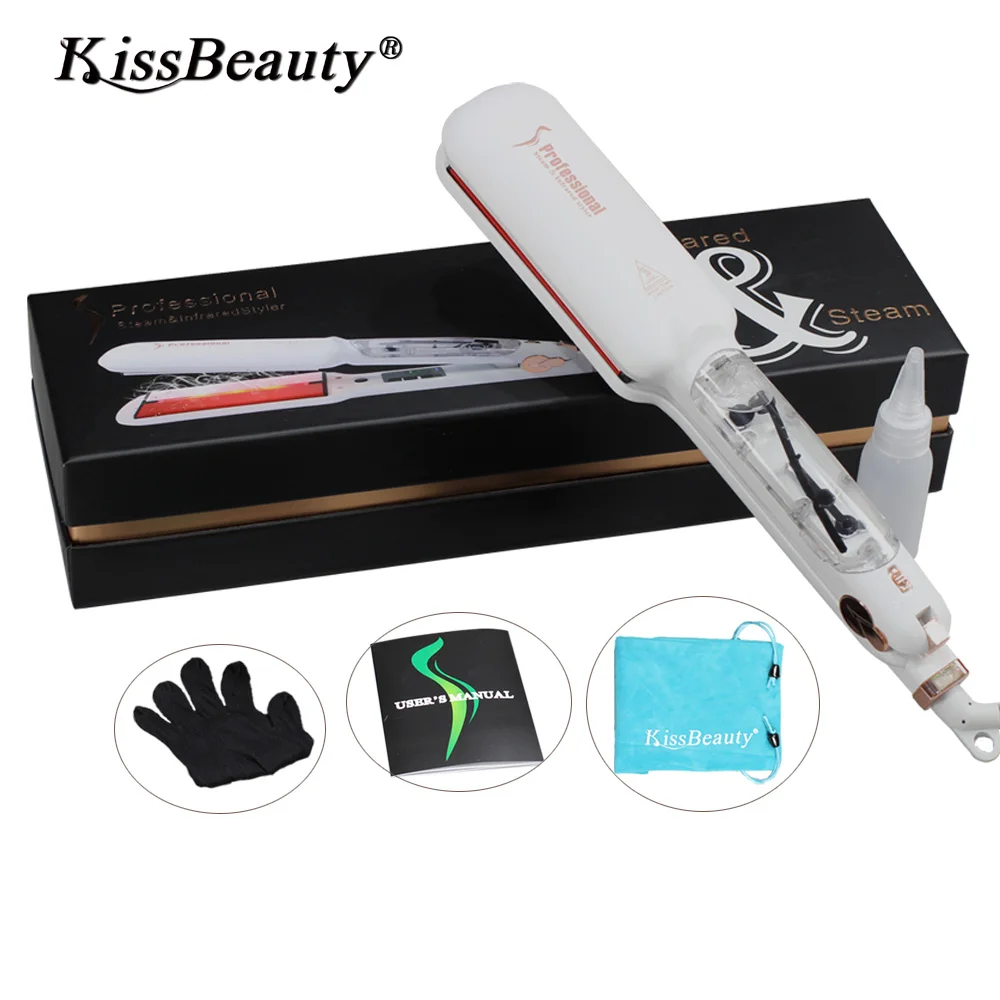 Kissbeauty дальним паровой утюг с MCH Профессиональный влажной/сухой турмалин Керамика