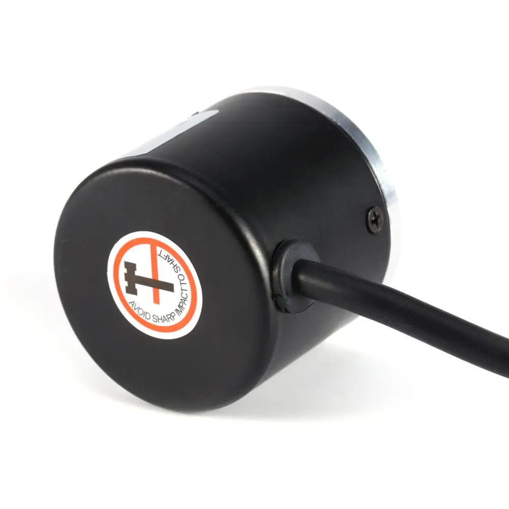 600 импульсов Дополнительный оптический поворотный кодер AB двухфазный 5 24 в