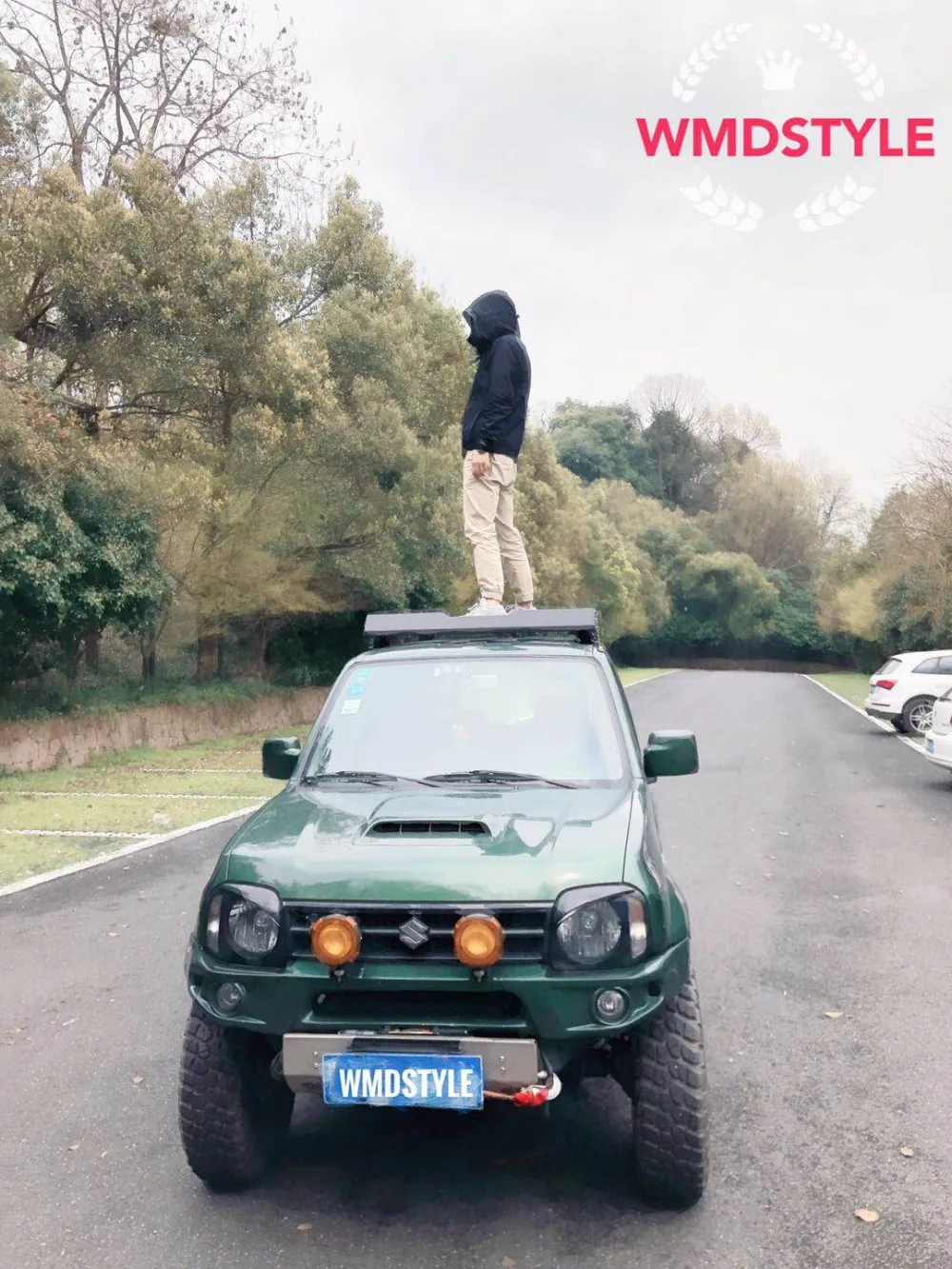 Внедорожный автомобильный Стайлинг Jimny JB23/33/43 навесной багажник нового