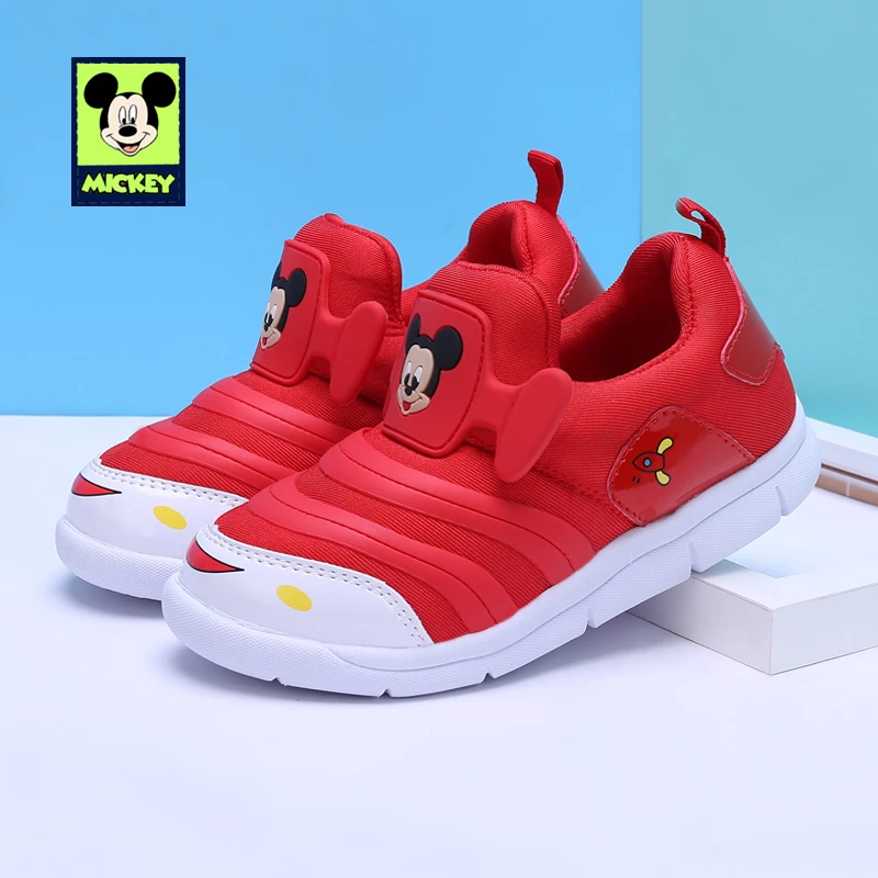 Disney Children's Casual Shoes boys girls Non-slip soft bottom toddler shoes new spring autumn the anti-kick for kid Size 22-30 | Детская